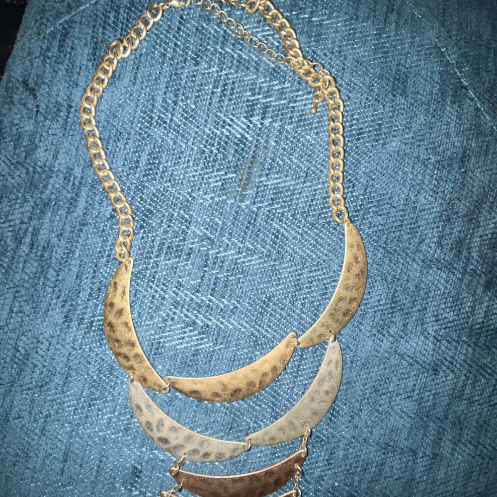 Chic Gold and Silver Layered Necklace